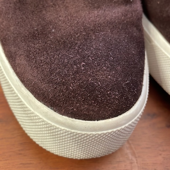 Vince Suede Slip On Shoes - Picture 11 of 12